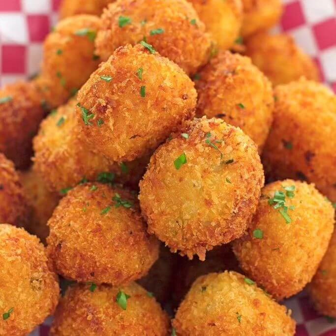 Air Fryer Fried Mashed Potato Balls – The Recipes